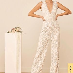 Lulus lace jumpsuit, brand new never worn